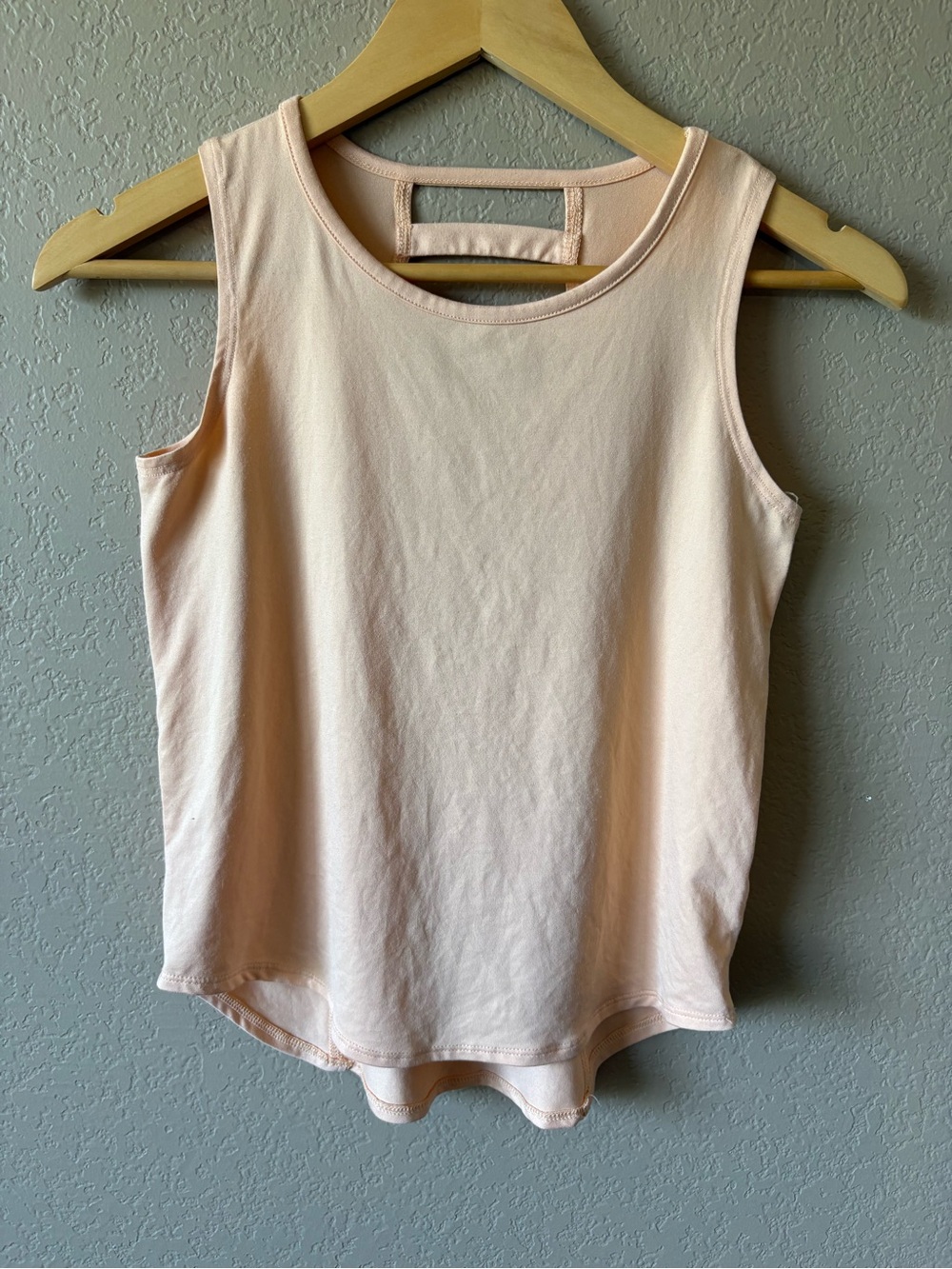 Tek Gear Soft Tek Girls Large (10/12) Peach Tank Top Athletic Outdoors